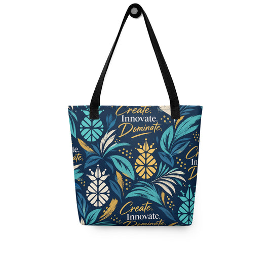 Create, Innovate, Dominate Productivity & Travel Tote bag