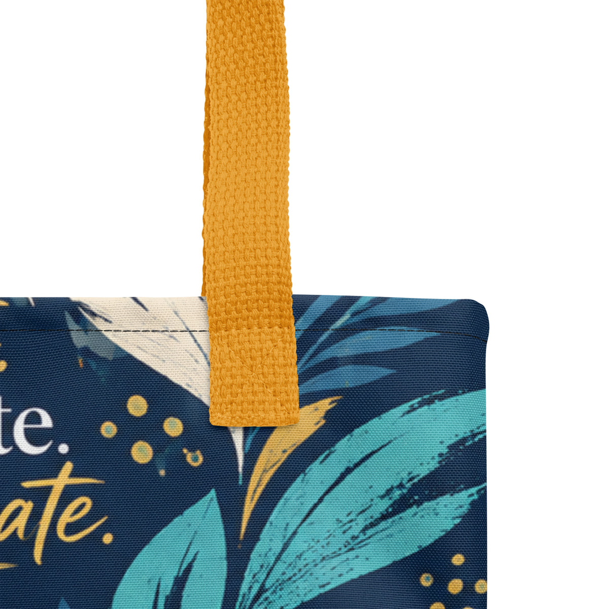 Create, Innovate, Dominate Productivity & Travel Tote bag