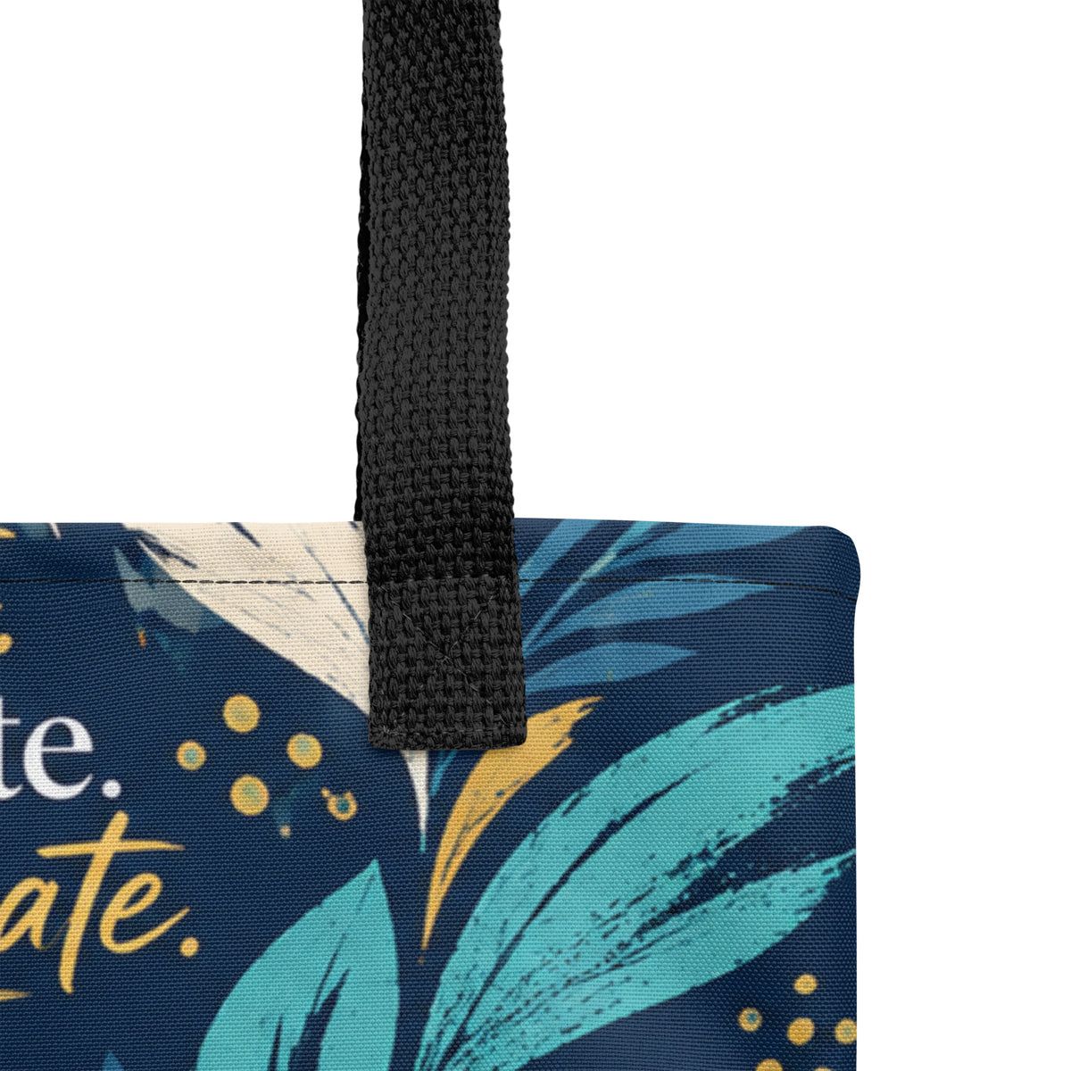 Create, Innovate, Dominate Productivity & Travel Tote bag