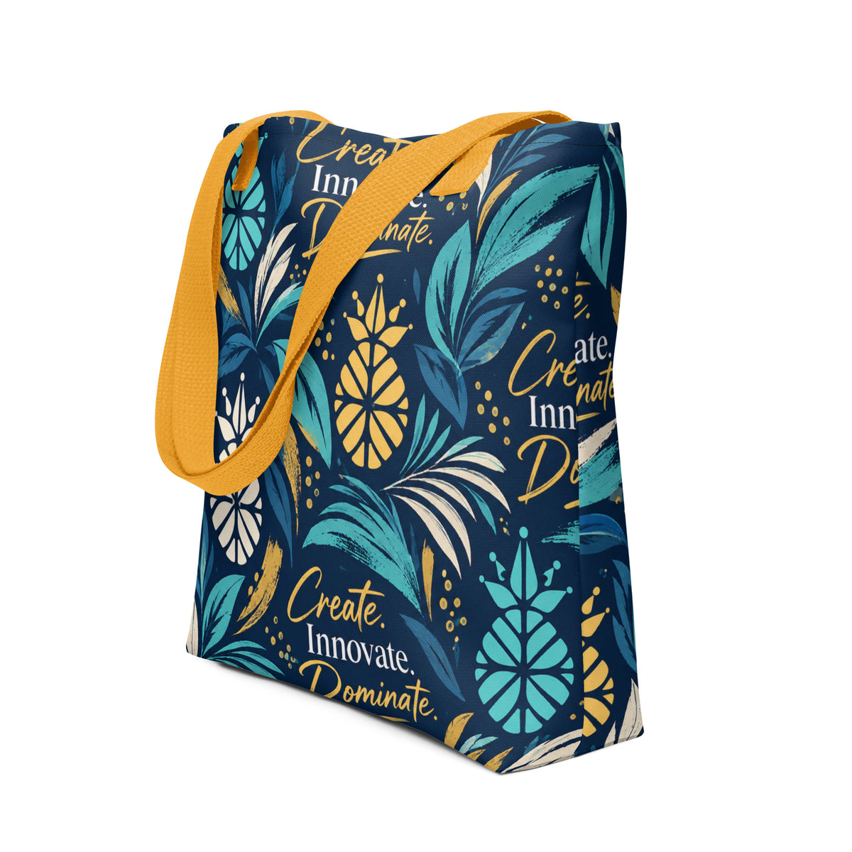 Create, Innovate, Dominate Productivity & Travel Tote bag