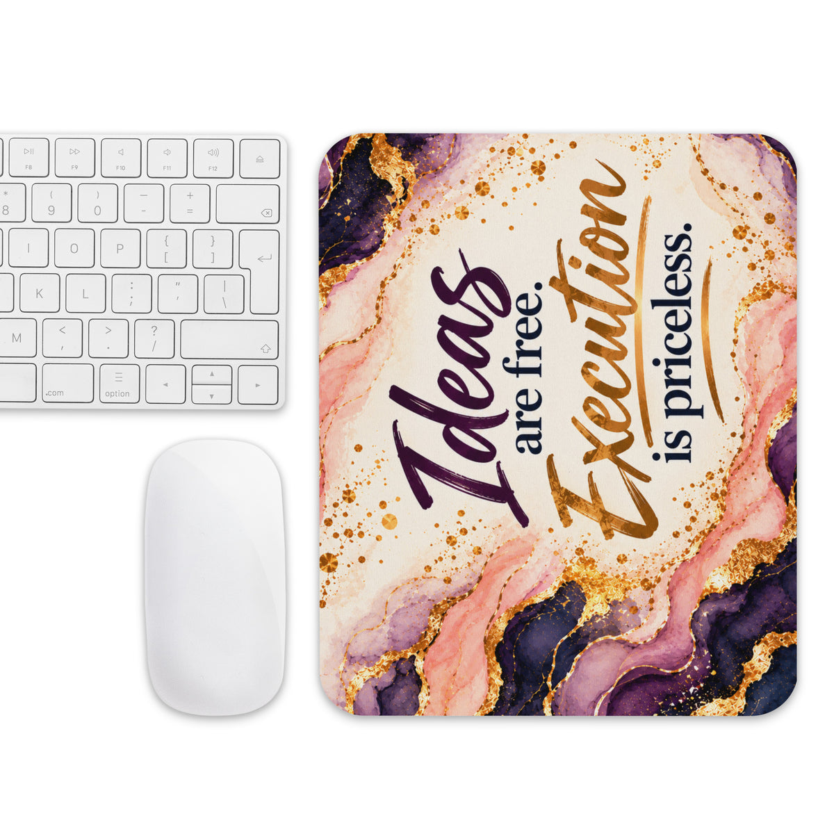 Ideas Mouse pad, Cool Motivational Art for Work, Office, Student, Entrepreneur, Inspirational Gift